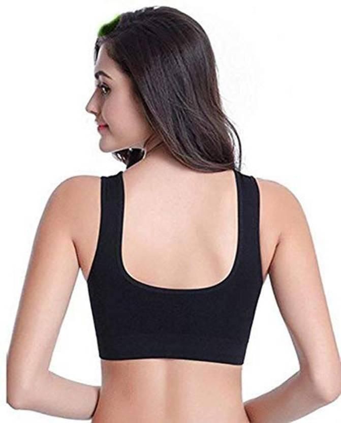 Womens Multicolor Air Bra (Pack of 3)