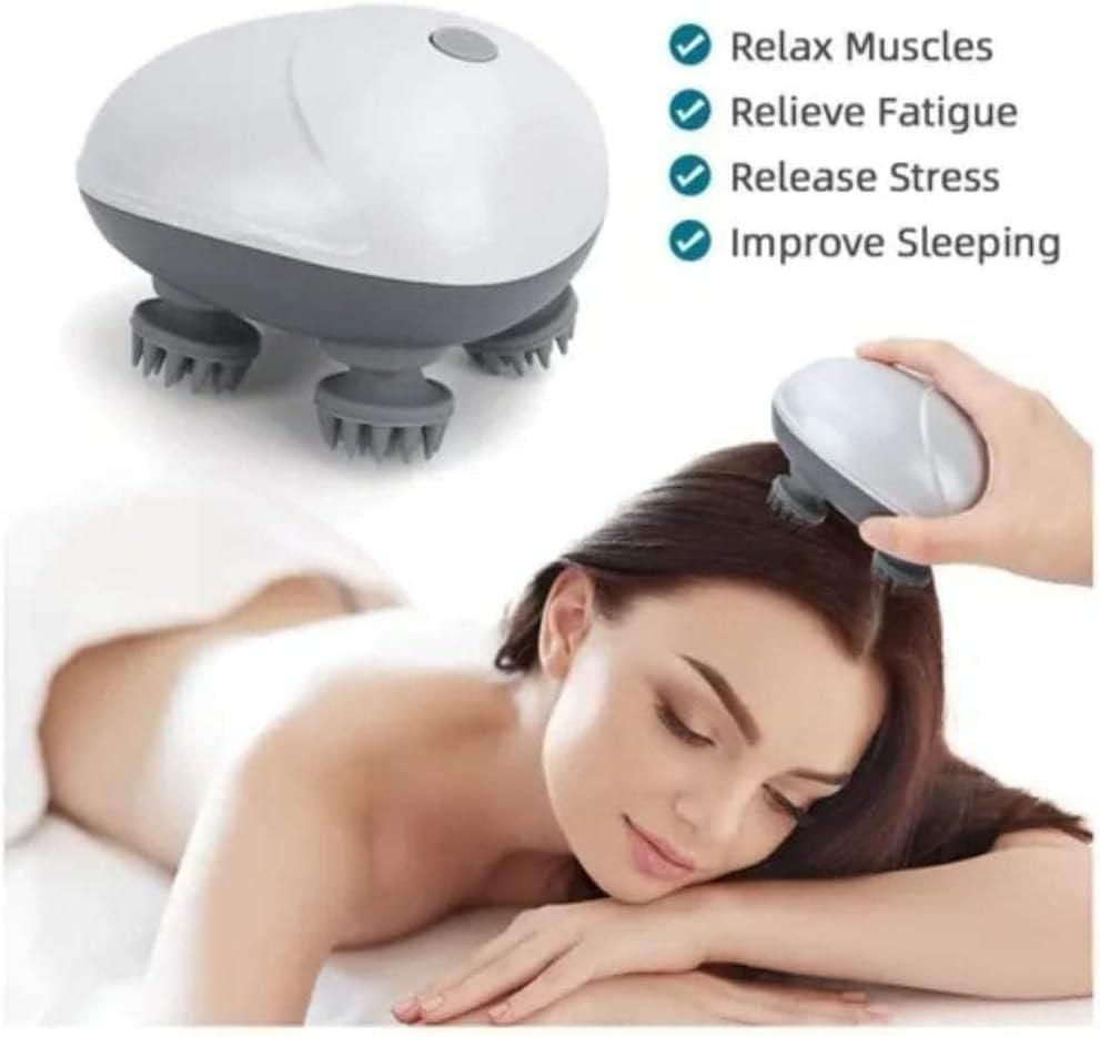 Portable Head Massager for Hair Growth Deep Clean and Stress Relax